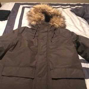 English Laundry Winter Coat with Fur Hood!